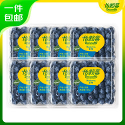 怡颗莓 云南蓝莓 14mm+ 125g/盒 8盒装