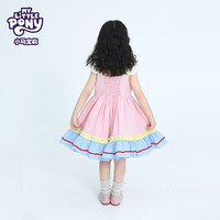 MY LITTLE PONY（小马宝莉）25年女童宝宝时尚可爱公主风lolita公主长裙裙子 粉红色 150
