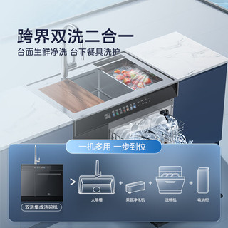  Midea/美的 生鲜活氧洗 集成洗碗机