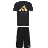 adidas阿迪达斯运动套装男户外休闲运动服吸湿排汗速干短袖短裤两件套