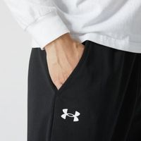 UA/安德玛 UNDER ARMOUR裤子男女同款春秋防风针织束脚卫裤休闲跑步运动长裤