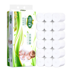 雨森 加粗中长 4.5斤卫生纸卷纸巾