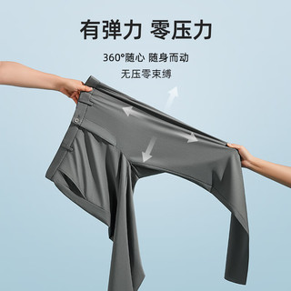 雅戈尔（YOUNGOR）休闲裤男秋冬商务休闲水洗裤裤子冰爽轻薄透气 蓝色 34 175/84A