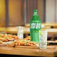 可口可乐 Coca-Cola汽水碳酸饮料 大瓶装可乐雪碧芬达任选 家庭聚会装 雪碧1L*4瓶