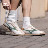 【五一出游 出片穿搭】Mizuno美津浓一脚蹬德训鞋LG60S SLIP ON 13/白色/深蓝色/灰色 37