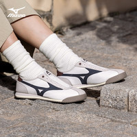【五一出游 出片穿搭】Mizuno美津浓一脚蹬德训鞋LG60S SLIP ON 11/米白/军绿色/棕色 44