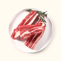 肉可可原切牛肋排牛排骨 净重2斤 肋排炖煮烧烤牛肉 牛肋排