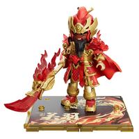 BLOKS 布鲁可积木 英雄无限系列 85047 限定圣铠关羽武财神 招财纳福