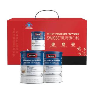 Swisse斯维诗乳清蛋白粉900g礼盒香草味增强免疫力蓝帽认证