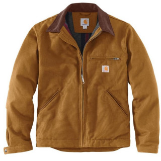 carhartt 防风保暖 男士工装夹克  Carhartt Brown