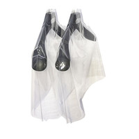 高透明衣服防尘罩服装店加厚塑料半身罩大衣西服防尘袋外套保护套