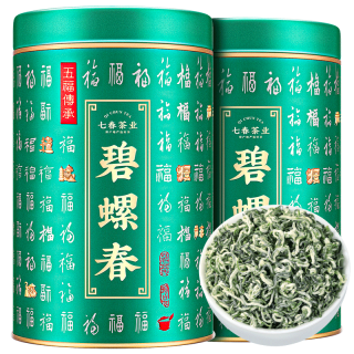 七春2025新茶绿茶特级碧螺春嫩芽春茶茶叶端午父亲节送长辈