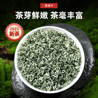 七春2025新茶绿茶特级碧螺春嫩芽春茶茶叶端午父亲节送长辈