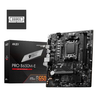 微星B650主板 台式机电脑主板 支持AMD处理器 PRO B650M-E