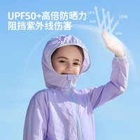 柠檬宝宝儿童防晒衣防紫外线夏季薄款防晒服男女童皮肤衣2025 薄暮灰