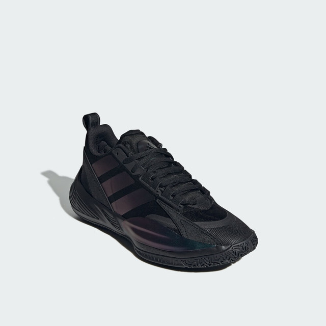 adidas XENOBURST透气缓震回弹团队款实战篮球鞋男子阿迪达斯黑色/碳黑