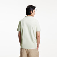 杰克·琼斯(JACK&JONES)25年男装短袖POLO衫男士竹节棉柔软透气刺绣夏季商务休闲翻领T恤 C57矿物灰 3XL