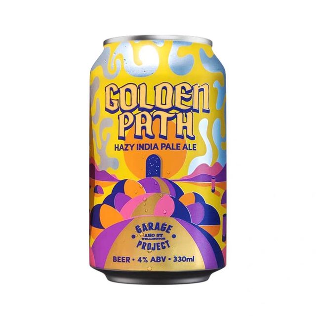 车库计划 Garage Project 黄金小路四季混浊IPA啤酒 330ml 单罐 新西兰进口