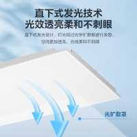 美的 厨房灯300x600集成吊顶扣板灯led厨卫灯卫生间平板灯