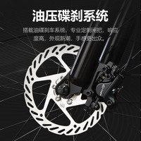 菲利普(PHILLIPS)菲利普禧玛诺山地车自行车铝合金成人上班代步男女款越野变速单车 PRO 旋风灰【全套禧玛诺】内走线 24寸(适合身高150cm-160cm) 24速