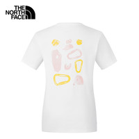 北面（The North Face）速干衣印花短袖T恤户外吸湿透气25春夏|8D7H FN4/  /175
