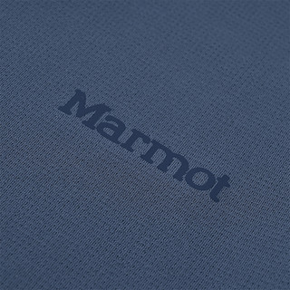 MARMOT 土拨鼠Climb Skin男款吸湿速干防晒UPF30圆领短袖上衣T恤 灰色 L