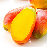 元珍鲜诚海南贵妃芒果 新鲜水果 整箱现摘当季热带红金龙芒果 彩虹 芒 5斤(净果4-4.5斤)单果100g+ 源头严选 甄选品质