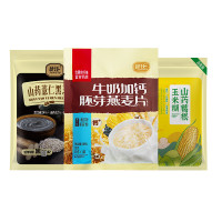 捷氏 70克牛奶加钙燕麦片 1袋 玉米糊+麦片+芝麻糊