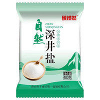 臻馈然 深井盐加碘精制食用盐 400g*12