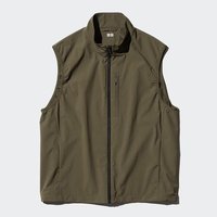 日潮跑腿UNIQLO优衣库25男女防风背心运动户外机能马甲476521