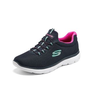 SKECHERS 斯凯奇 男女款一脚蹬轻便缓震运动休闲鞋