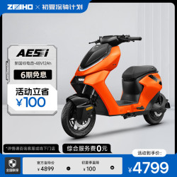 极核 ZEEHO 新国标电动自行车电动车踏板电自铅酸电自AE5i铅酸48V12AH电动车 AE5i