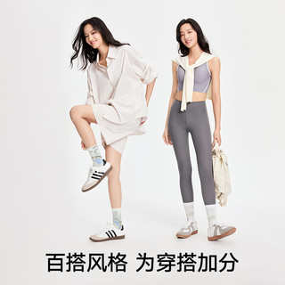 松山棉店女士中筒袜抗菌透气吸汗柔软亲肤国潮提花运动袜 亭台楼阁 1双 均码 （35-40码）