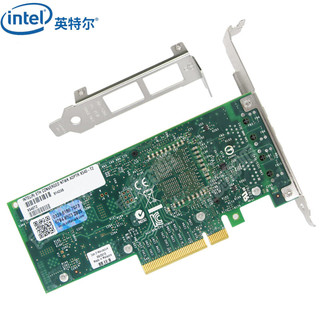 英特尔（Intel） X540-T2万兆网卡双口10GB服务器适配器X540T2BLK电口 X540T2