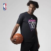 NBA夏季T恤男款霓虹透气运动户外圆领短袖哈登短袖