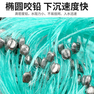 渔永记 YUYONGJI鱼网粘网丝网渔网单层浮网挂网三层沉网鲫鱼网白条捕鱼小鱼网