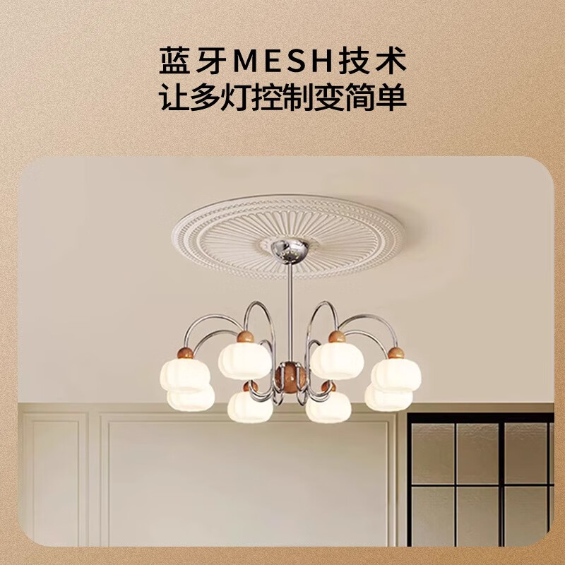 智也已接入米家APP智能声控LED灯小夜灯e27螺口无极调光调色小爱语音 25W已接入米家APP（需要网关）