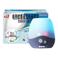 安速 LED小夜灯电蚊香液驱蚊智能定时款无香型1瓶1器90晚