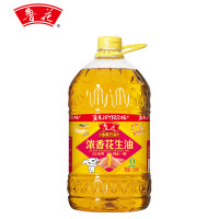 移动端、京东百亿补贴：鲁花 香飘万家 5S压榨一级浓香花生油 3.09L
