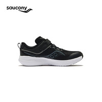 Saucony索康尼 KINVARA 14 A/C男女童鞋跑步鞋网面透气鞋 黑 30