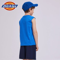 DICKIESDickies童装儿童背心夏季男童纯棉透气夏装小童白色宽松百搭上衣   【推荐体重30-37斤】