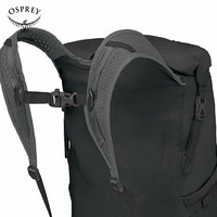OSPREY 超轻压缩背包20L  户外折叠旅行包  大容量可收纳双肩包  黑色