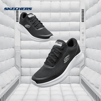 斯凯奇（Skechers）轻奇跑步鞋男女子舒适运动鞋旅游户外减震休闲鞋 白色 894220-BKW 黑色/ 46