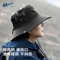 回力西部牛仔防晒遮阳帽男夏季户外登山潮流渔夫帽女钓鱼防紫外线透气