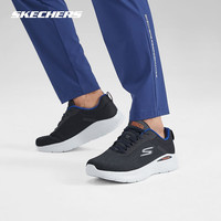 斯凯奇（Skechers）引跑者丨轻奇跑步鞋男子运动鞋跳绳回弹缓震舒适休闲鞋 220893-NVOR 42