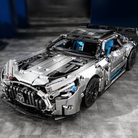 构趣 JKC7207 奔驰 AMG 银魔跑车 1:14