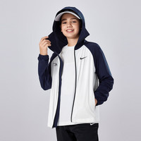NIKE 3BRAND 耐克童装UPF50防晒连帽凉感皮肤衣2025年夏季轻盈透气外套