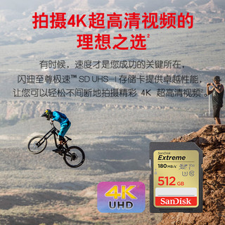  /闪迪 Sandisk  180MB/S SD卡  512GB
