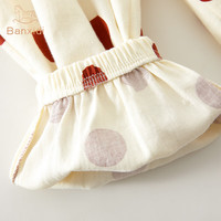 班喜迪女童防蚊裤夏装女宝宝休闲束脚裤童装九分裤夏季儿童薄款裤子 黑色 120