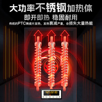 旭优 电暖风机工业大型养殖工厂房车间商用烘干大功率面积热风炉取暖器